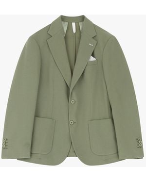 Imperial Blazer Con Bottoni Monopetto - Verde