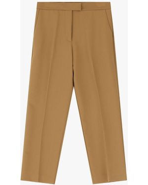 Imperial Pantaloni A Vita Alta Sartoriali - Neutro