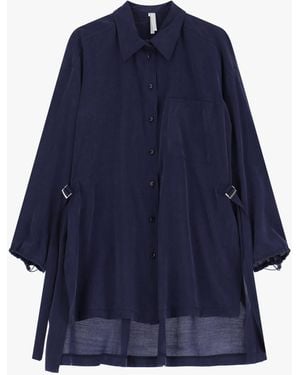 Imperial Camicia Con Collo Classico E Maniche Lunghe - Blu