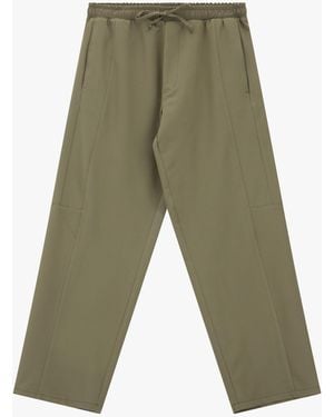 Imperial Pantaloni Ampi Con Coulisse - Verde