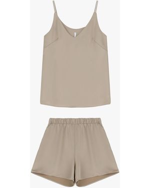 Imperial Conjunto Fluido Sin Costuras - Blanco