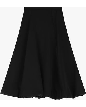 Imperial Gonna Midi A Palloncino - Nero