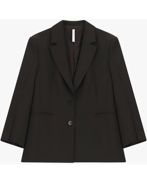 Imperial Blazer Regular-Fit Con Cierre De Dos Botones - Negro