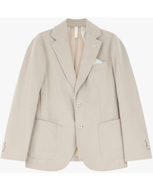Imperial Blazer A Bottoni Monopetto - Neutro