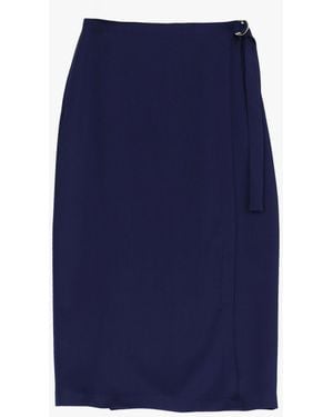 Imperial Gonna A Portafoglio Con Anello - Blu