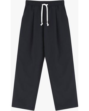 Imperial Pantaloni Vestibilità Comoda Con Coulisse - Bianco