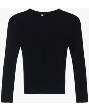 Imperial Suéter Cuello Barco Manga Larga - Negro