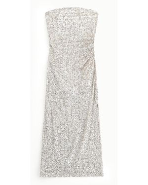 Imperial Abito Midi Senza Maniche Con Paillettes - Multicolore