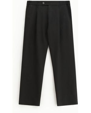 Imperial Pantaloni A Gamba Dritta Medio - Nero
