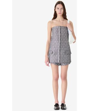 IRO Iridescent Tweed Bustier - Multicolor