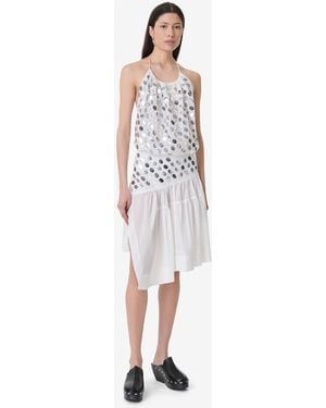 IRO Backless Midi Dress - White