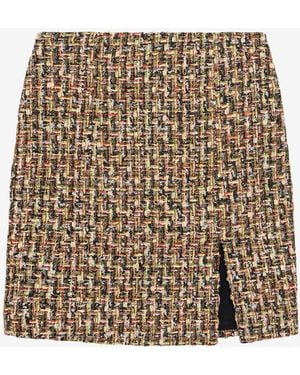 IRO Tweed Skirt - Natural