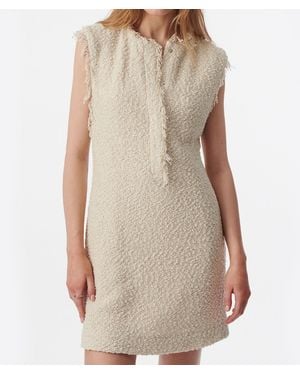 IRO ROBE EN TWEED - Neutre