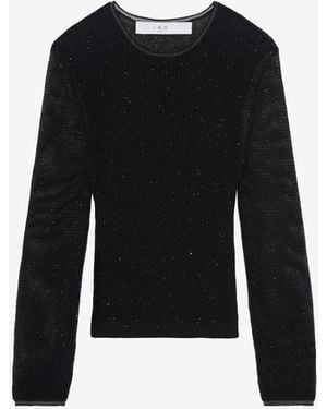 IRO Sequin Top - Black