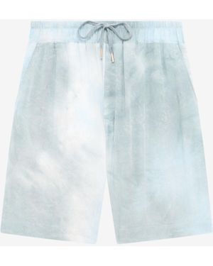 IRO Tie And Dye Shorts - Blue