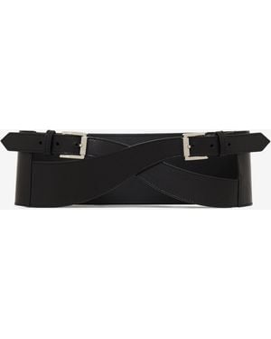 IRO CEINTURE EN CUIR - Noir