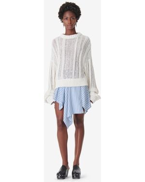 IRO Knitted Sweater - White