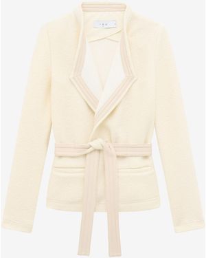IRO Double-breasted Jacket - White