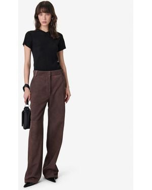 IRO T-SHIRT À MANCHES COURTES - Noir
