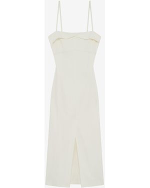 IRO Long Strapless Dress - White