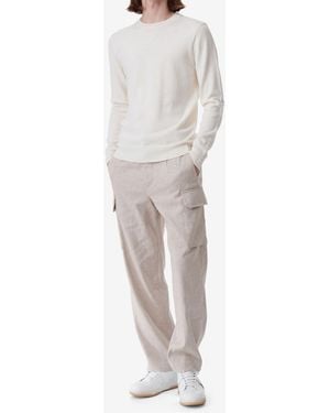 IRO Linen-blend Cargo Pants - White