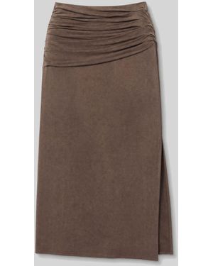 IRO Draped Midi Skirt - Multicolor