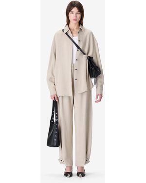 IRO CHEMISE OVERSIZE - Neutre