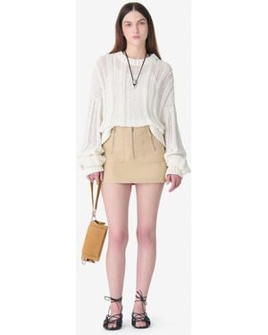 IRO Mini Skirt - Natural