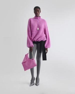 IRO Boiled Knitted Sweater - Pink