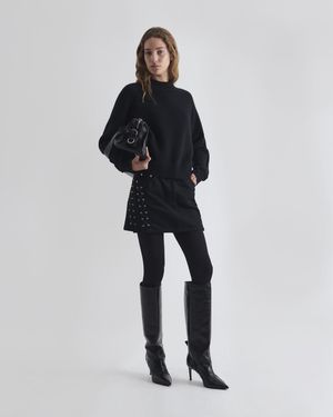 IRO High-neck Cashmere Sweater - Black