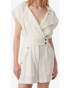IRO COMBISHORT CEINTURÉE - Blanc