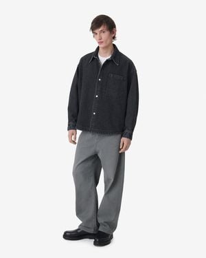 IRO Oversized Denim Shirt - Blue