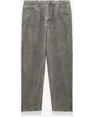 IRO PANTALON EN DENIM - Gris