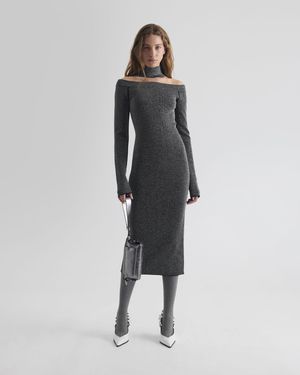 IRO Lurex Knit Midi Dress - Multicolor