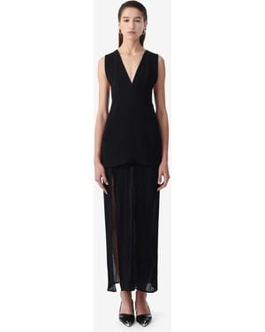 IRO ROBE BIMATIÈRE - Bleu