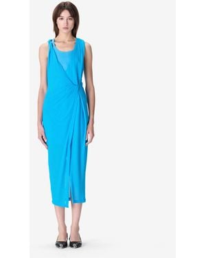 IRO Long Knitted Dress - Blue