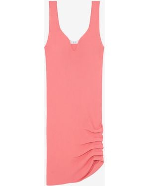 IRO Short Ribbed Dress - Pink