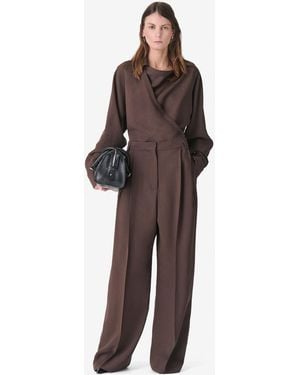 IRO High-waisted Pants - Red
