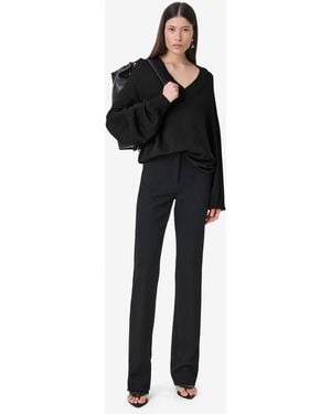 IRO Oversized Knit Sweater - Black