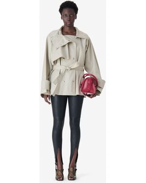 IRO Leather Tapered LEGGINGS - White