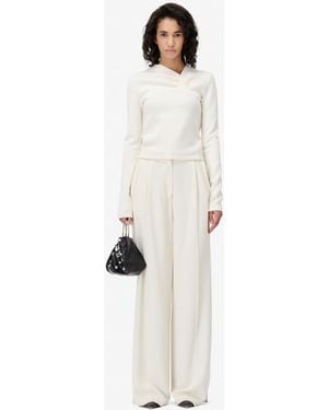 IRO Asymmetrical Top - White