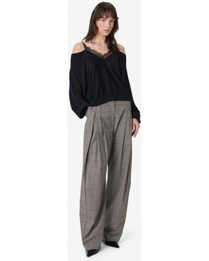 IRO V-neck Knit Sweater - Black