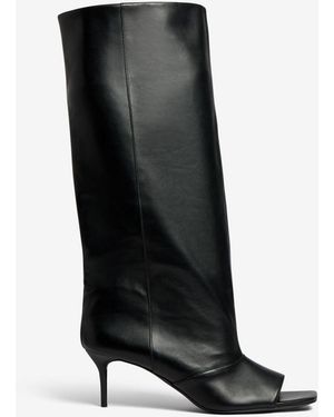 IRO BOTTES EN CUIR - Noir