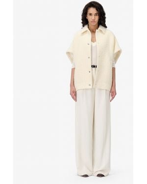 IRO Sleeveless Jacket - White