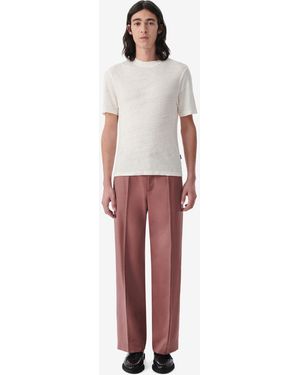 IRO T-SHIRT COL ROND - Blanc