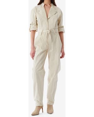 IRO Belted Jumpsuit - Natural