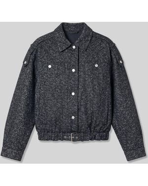 IRO Oversized Cinched Jacket - Blue