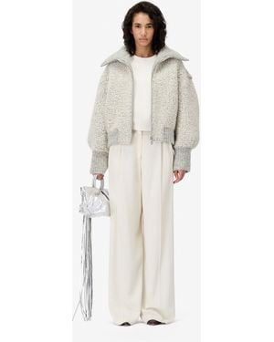 IRO Waffle Jacket - White