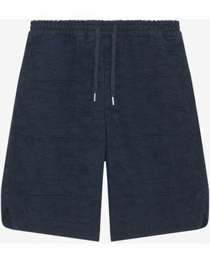 IRO SHORT EN COTON - Bleu
