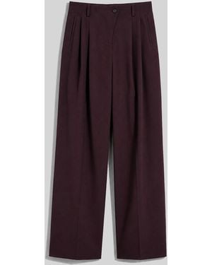 IRO High-rise Wide-leg Pants - Purple